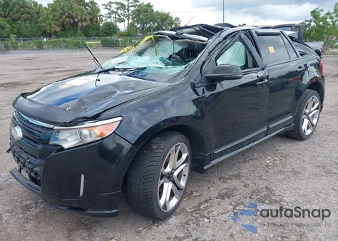 2012 Ford Edge Sport z USA, uszkodzony, nr VIN 2FMDK3AK3CBA56753